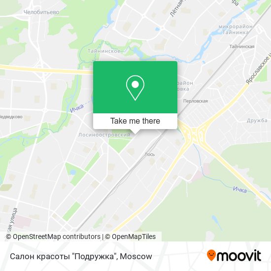 Салон красоты "Подружка" map