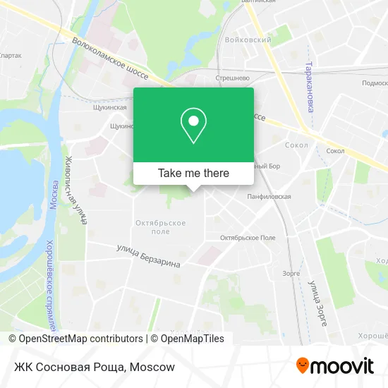 ЖК Сосновая Роща map