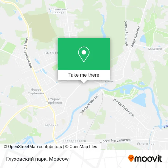 Глуховский парк map