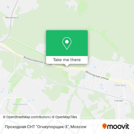 Проходная СНТ "Огнеупорщик-3" map