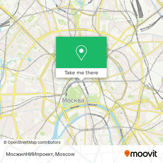 МосжилНИИпроект map