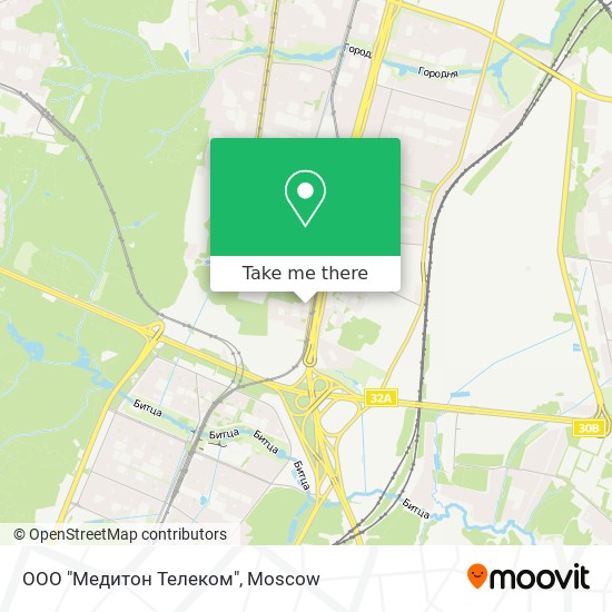 ООО "Медитон Телеком" map