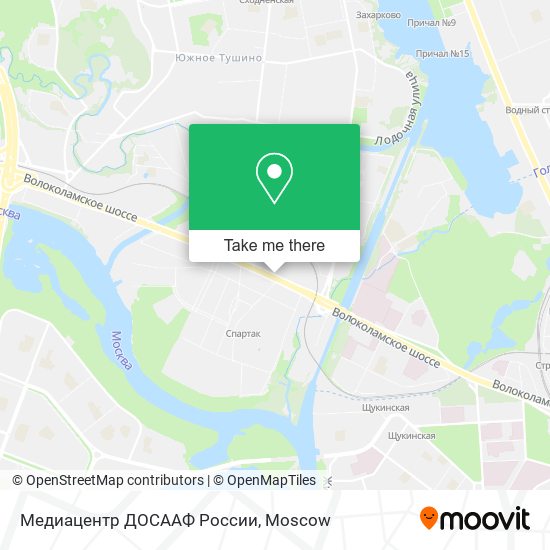 Медиацентр ДОСААФ России map