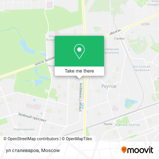 ул сталеваров map