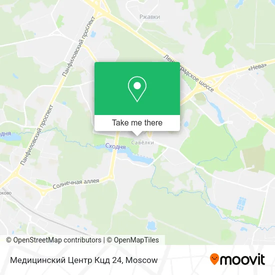 Медицинский Центр Кцд 24 map