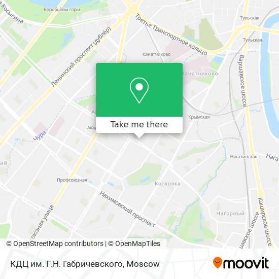 КДЦ им. Г.Н. Габричевского map