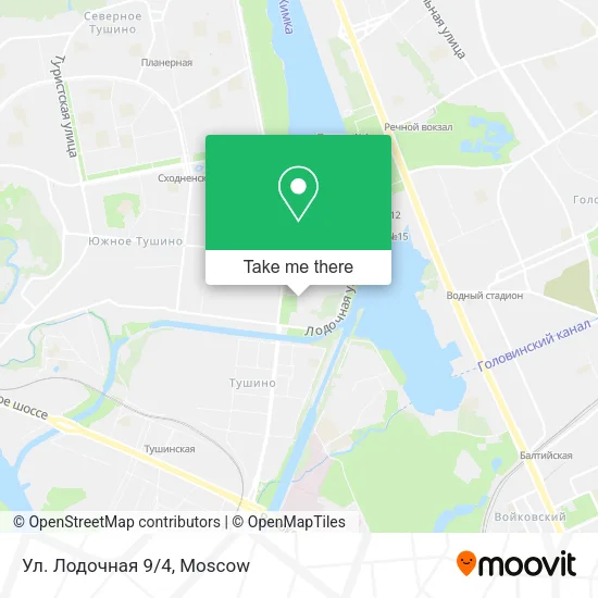 Ул. Лодочная 9/4 map