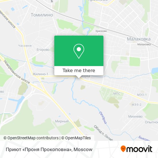 Приют «Проня Прокоповна» map