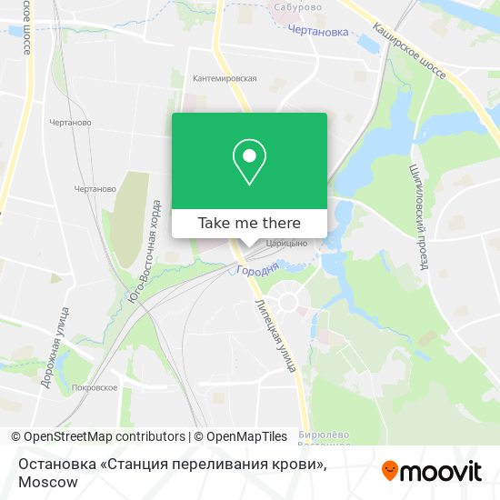 Остановка «Станция переливания крови» map