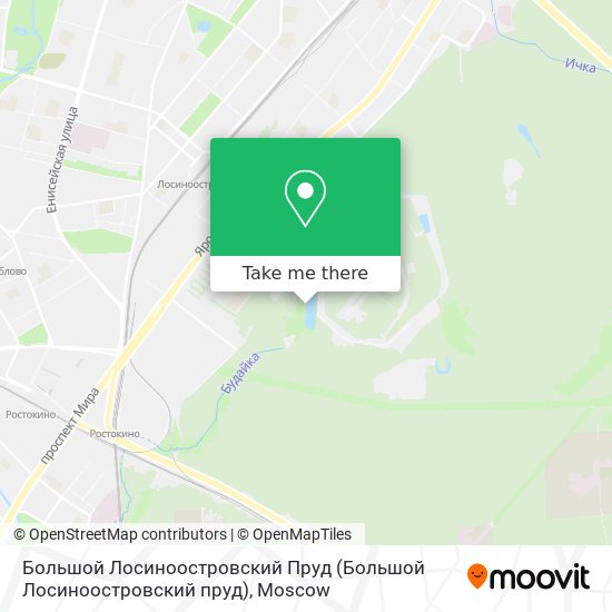 Большой Лосиноостровский Пруд (Большой Лосиноостровский пруд) map