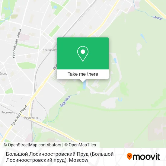 Большой Лосиноостровский Пруд (Большой Лосиноостровский пруд) map