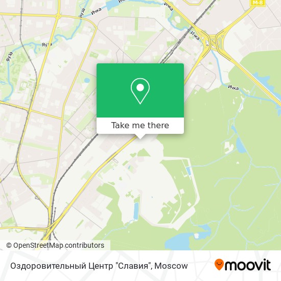 Оздоровительный Центр "Славия" map