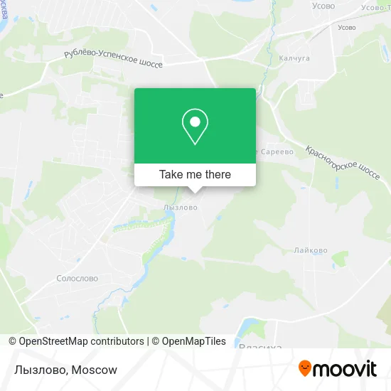 Лызлово map