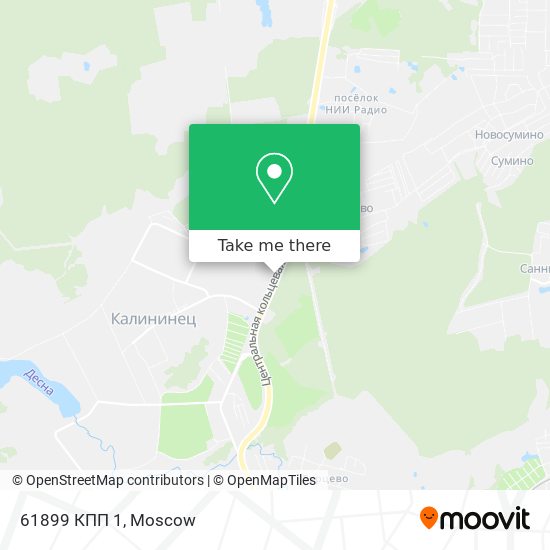 61899 КПП 1 map