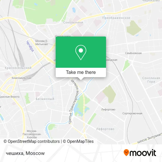 чешиха map