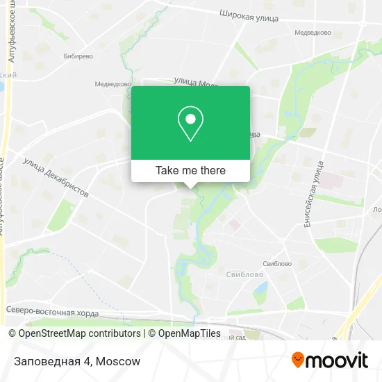 Заповедная 4 map