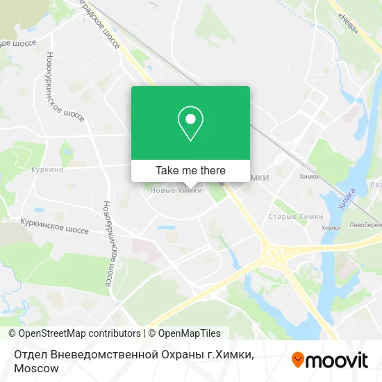 Отдел Вневедомственной Охраны г.Химки map