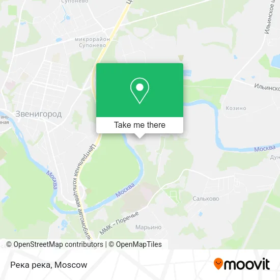 Река река map