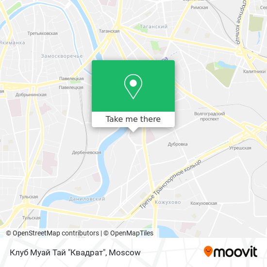 Клуб Муай Тай "Квадрат" map