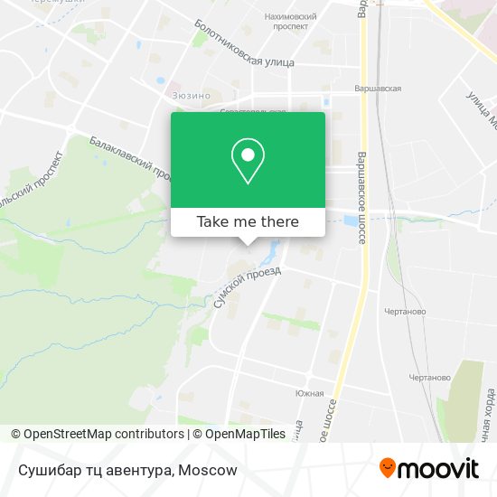 Сушибар тц авентура map