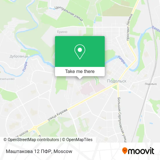 Маштакова 12 ПФР map