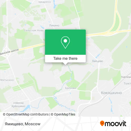 Ямищево map