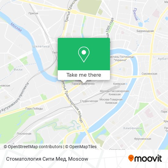 Стоматология Сити Мед map