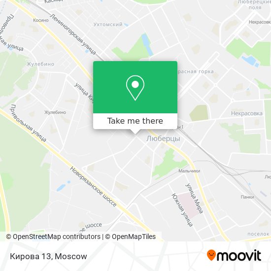Кирова 13 map
