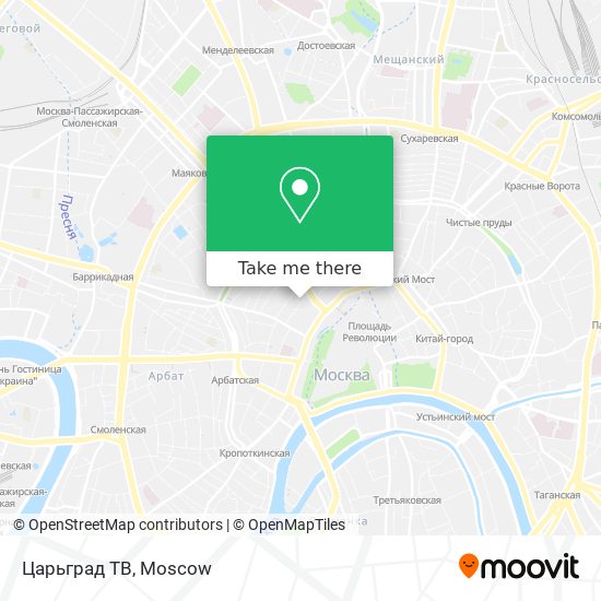 Царьград ТВ map