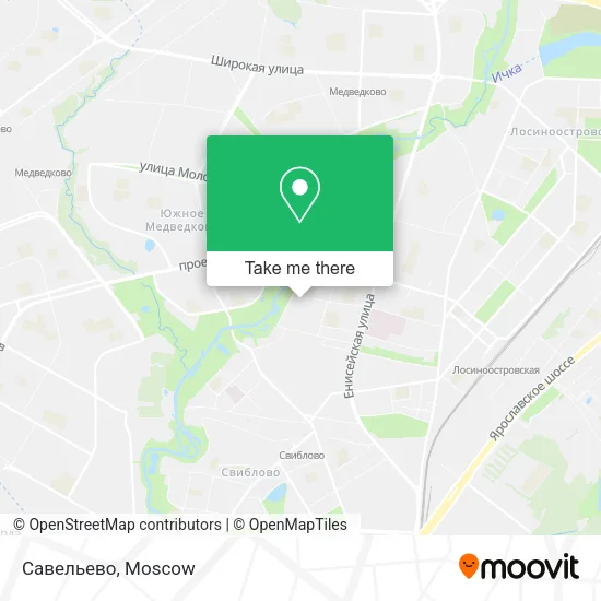 Савельево map