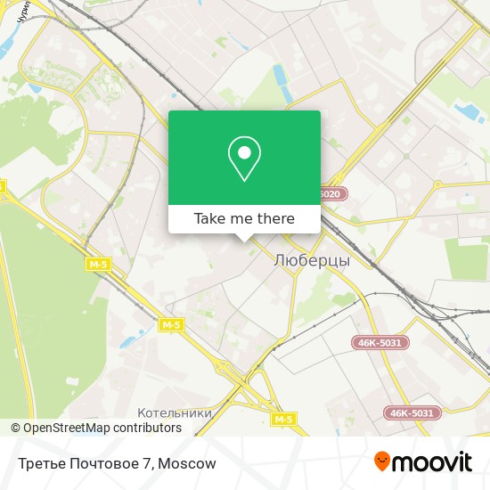 Третье Почтовое 7 map