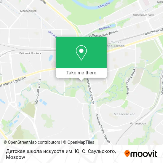 Детская школа искусств им. Ю. С. Саульского map