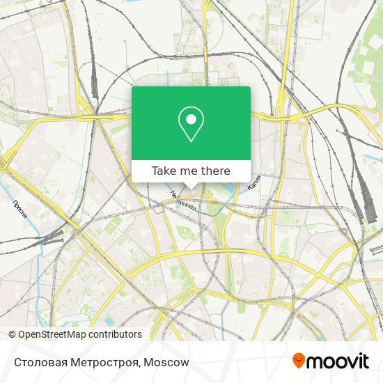 Столовая Метростроя map