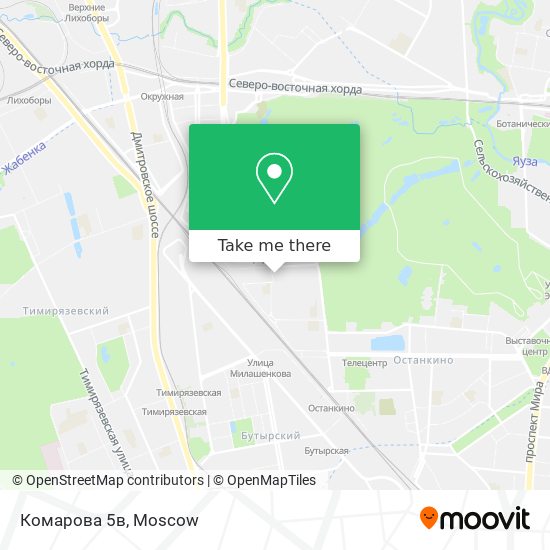 Комарова 5в map