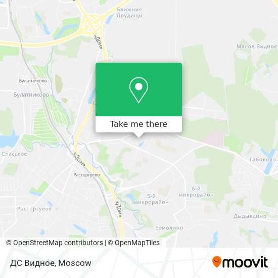 ДС Видное map