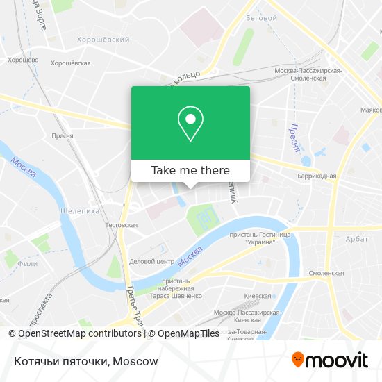 Котячьи пяточки map