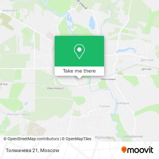 Толмачева 21 map
