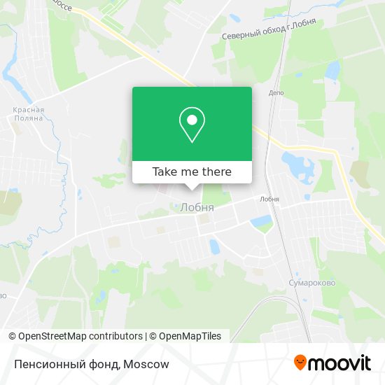Пенсионный фонд map