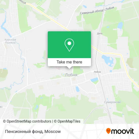 Пенсионный фонд map