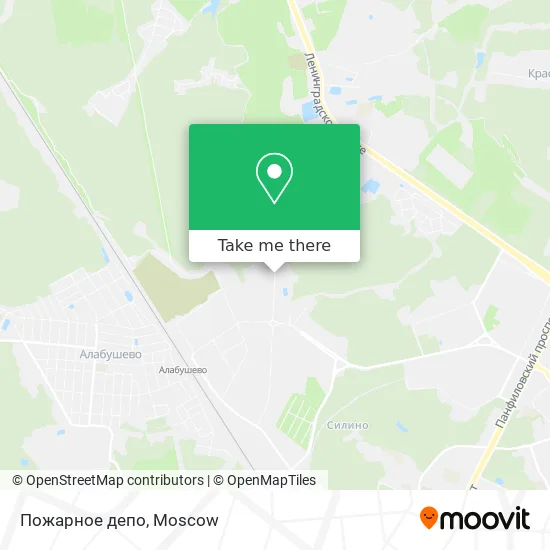 Пожарное депо map