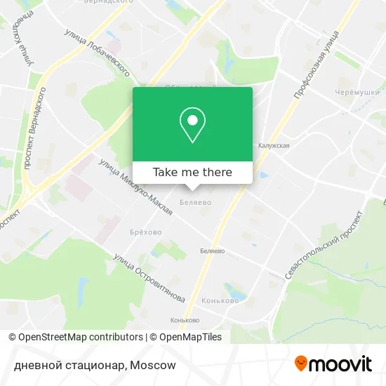 дневной стационар map