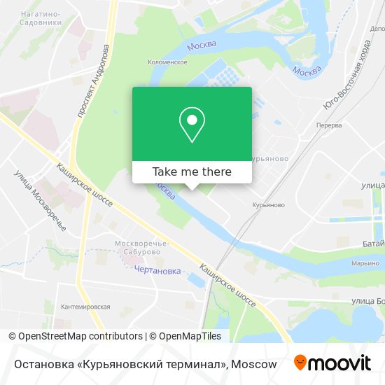 Остановка «Курьяновский терминал» map