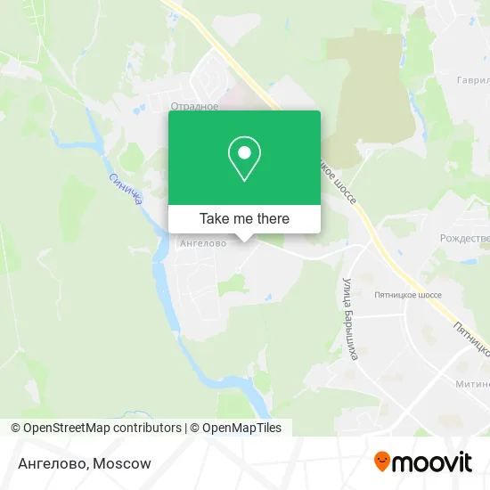 Ангелово map