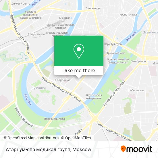 Атэрнум-спа медикал групп map