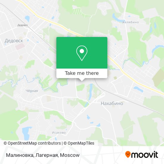 Малиновка, Лагерная map