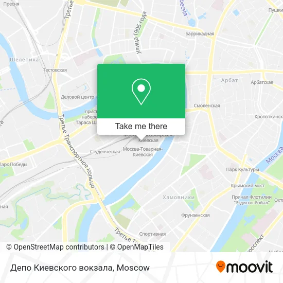 Депо Киевского вокзала map