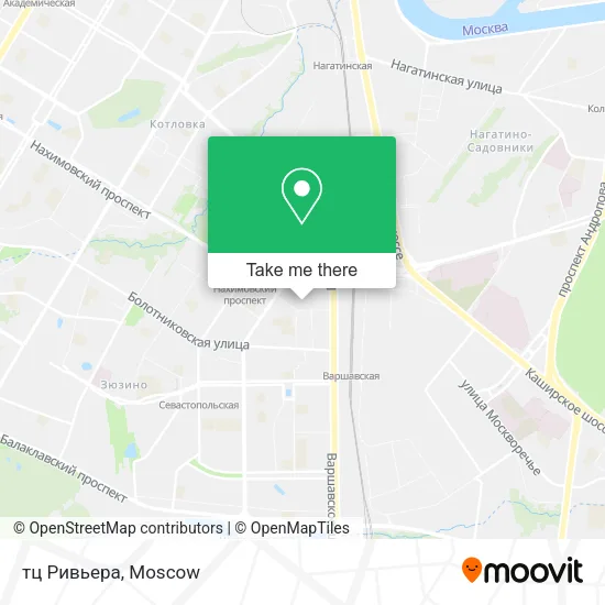 тц Ривьера map