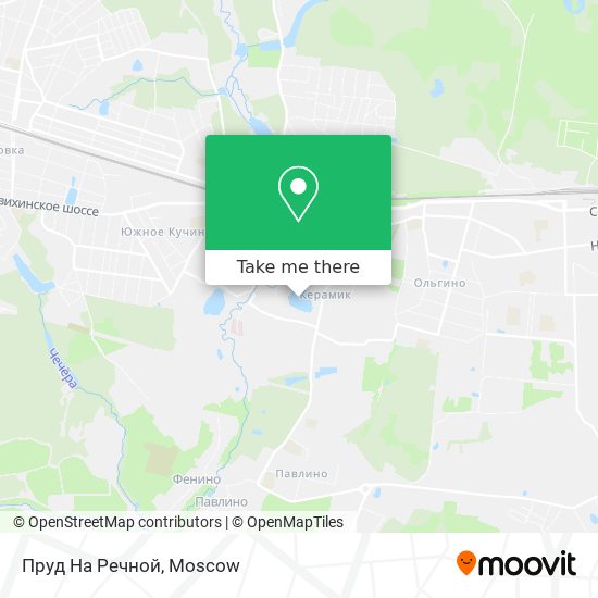 Пруд На Речной map