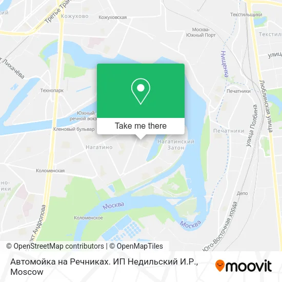 Автомойка на Речниках. ИП Недильский И.Р. map