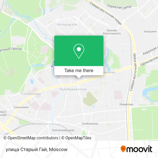 улица Старый Гай map